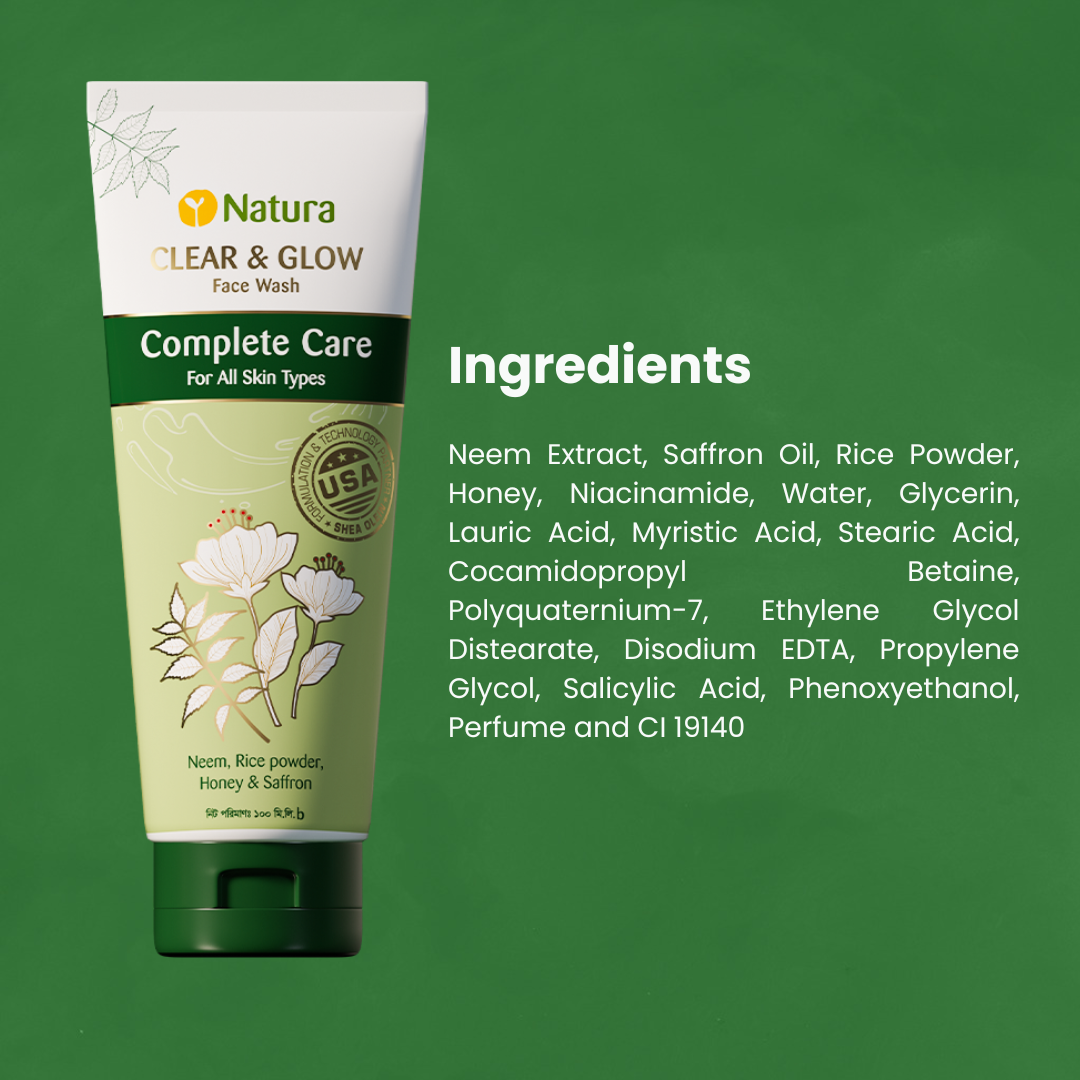 Picture of Natura Complete Care Face Wash 100ml