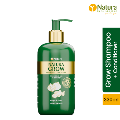 Picture of Natura Grow Shampoo + Conditioner 330 Ml