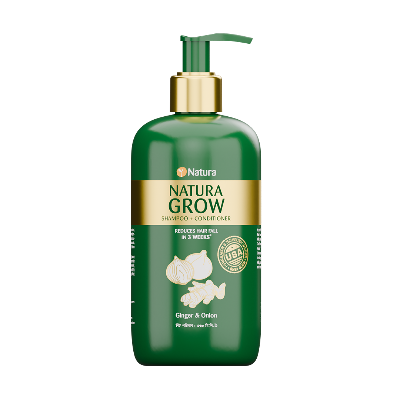 Picture of Natura Grow Shampoo + Conditioner 330 Ml