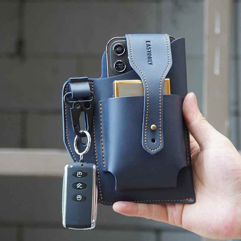 Picture of Mobile phone bag mens construction site work mens waist packaging mobile phone bag
