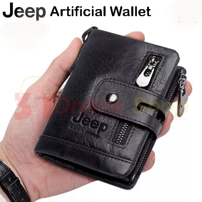 Picture of Jeep Long High quality High Capacity Artificial Leather Wallet For Men And Woman