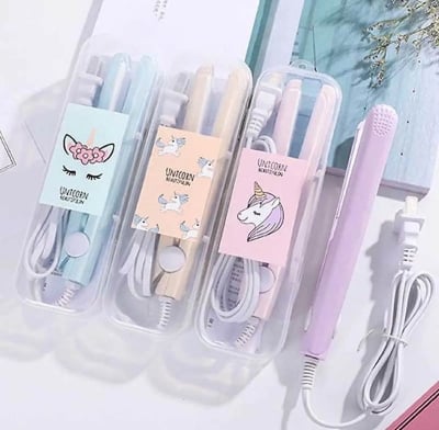 Picture of Mini Flat Iron 0.7 Inch Ceramic Mini Hair Straightener - Small Flat Irons for Short Hair