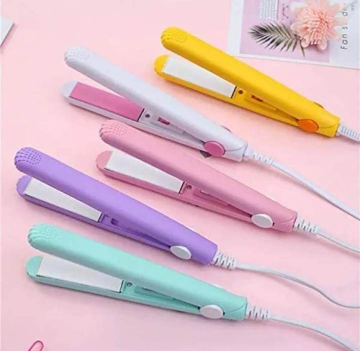 Picture of Mini Flat Iron 0.7 Inch Ceramic Mini Hair Straightener - Small Flat Irons for Short Hair