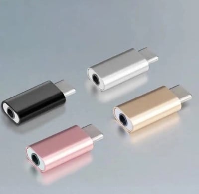 Picture of Type-C to 3.5mm Audio Adapter - USB-C Male to 3.5mm Female Jack Converter