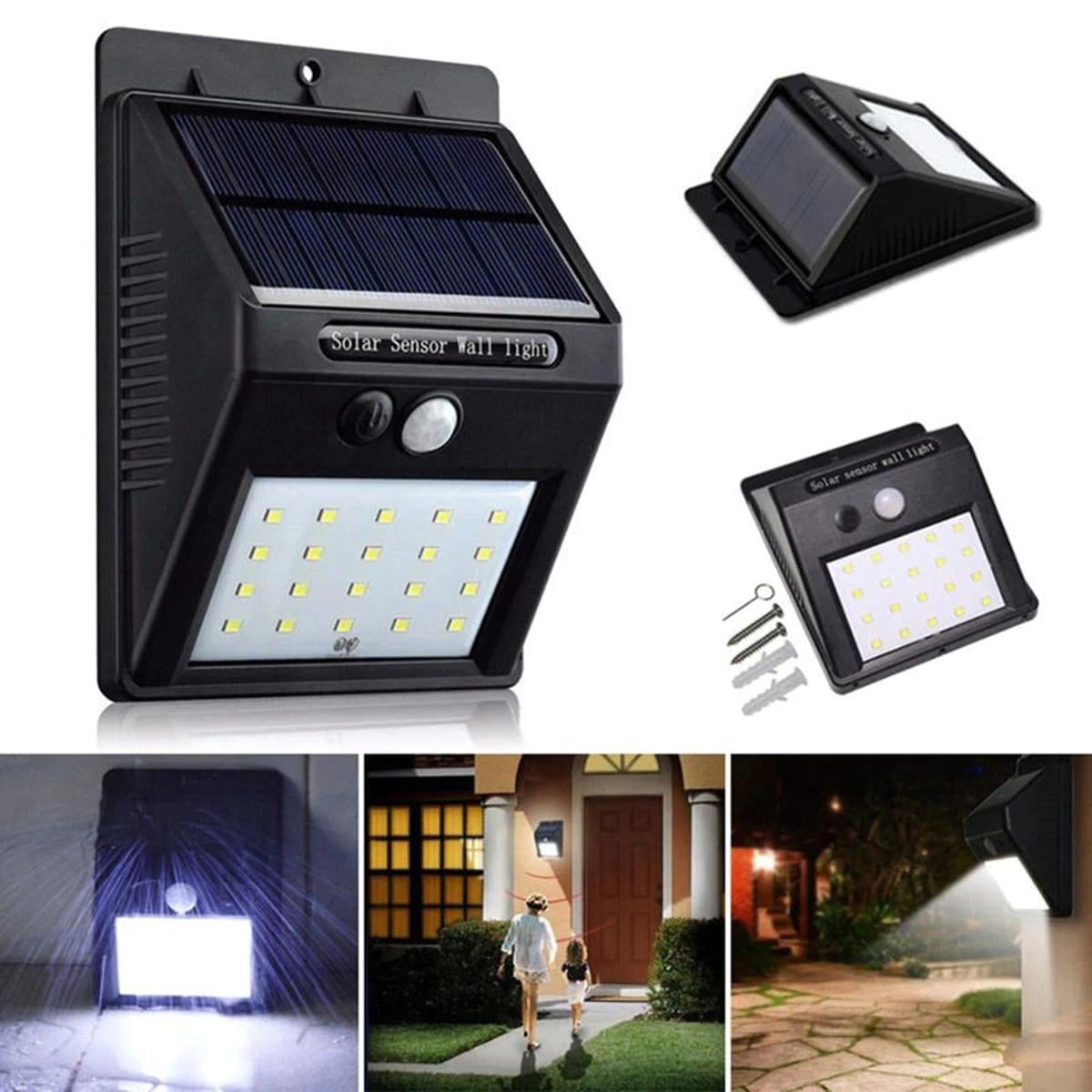 Picture of LED Motion Sensor Wall Solar Light Waterproof Lamp