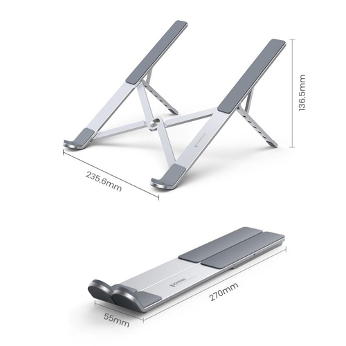 Picture of Laptop stand plastic adjustable multi-angle laptop stand inch tablet notebook laptop stand - cloth stand