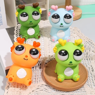 Picture of Baby Dragon Squeeze Googly Eye Dragon Squeeze Googly Eye Toy