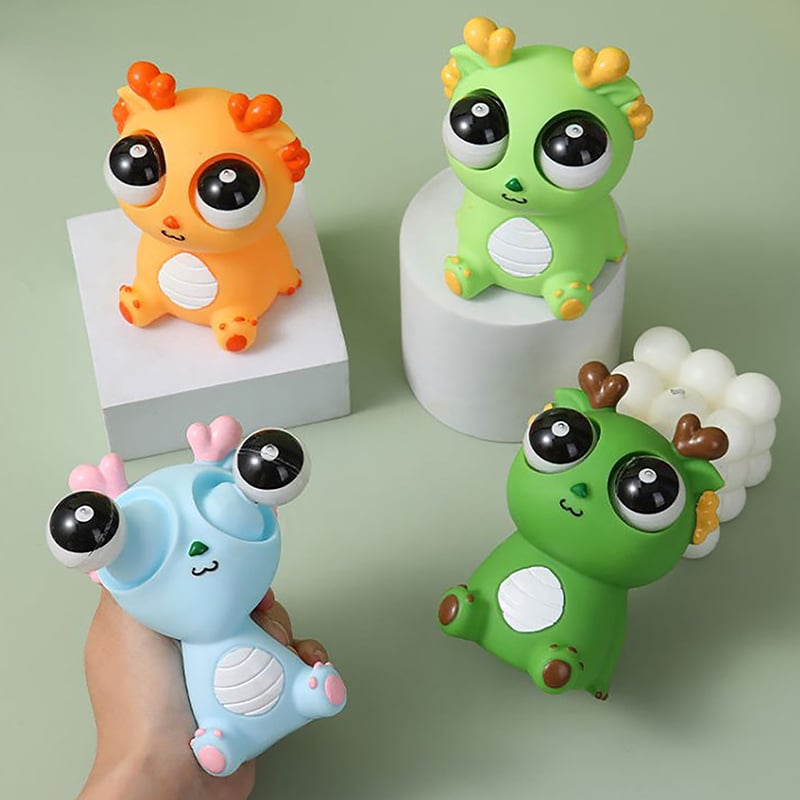 Picture of Baby Dragon Squeeze Googly Eye Dragon Squeeze Googly Eye Toy