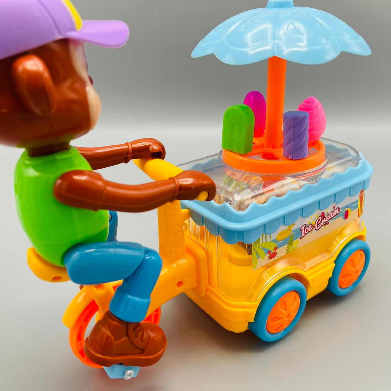 Picture of Musical & Lighting Monkey Van Ice Cream Car Toy For kids