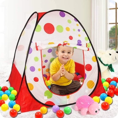 Picture of Baby Tent Play House Toy With 50 Ball Set for Kids- Multicolor