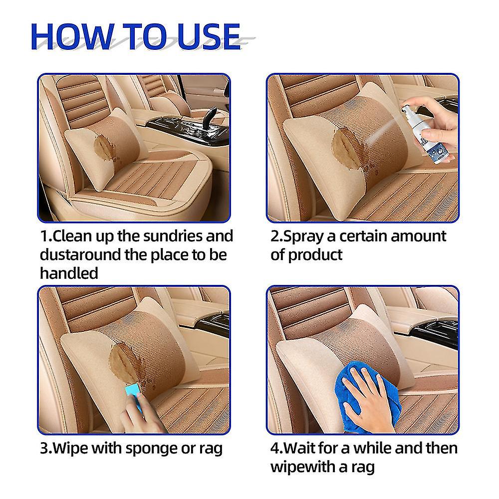Picture of Car Stain Remover, Foam Cleaner for Car, Car Stain Remover Interior, Spray Foam Cleaner, Spray Foam Car Seat Upholstery Strong,Car Interior Restoration