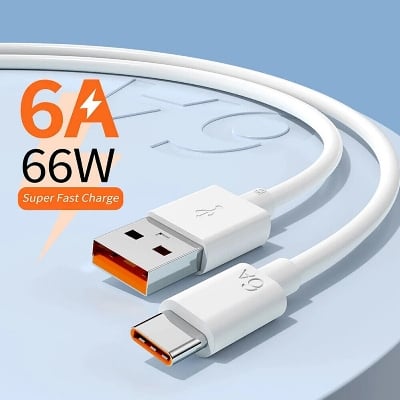 Picture of [111Tk Deal] Xiaomi 6A USB Type C Cable for Quick Charge Cable for Devices Data Synchronization Fast Charger