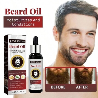 Picture of Natural Beard Growth Oil Man Anti Hair Loss