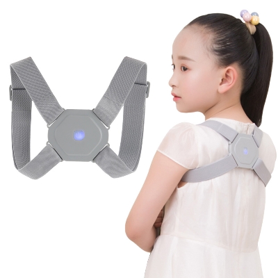 Picture of Adjustable Baby Back Posture Corrector Clavicle Intelligent LCD Vibration Reminder Upper Correcting Spine Corset Smart Sensor Belt