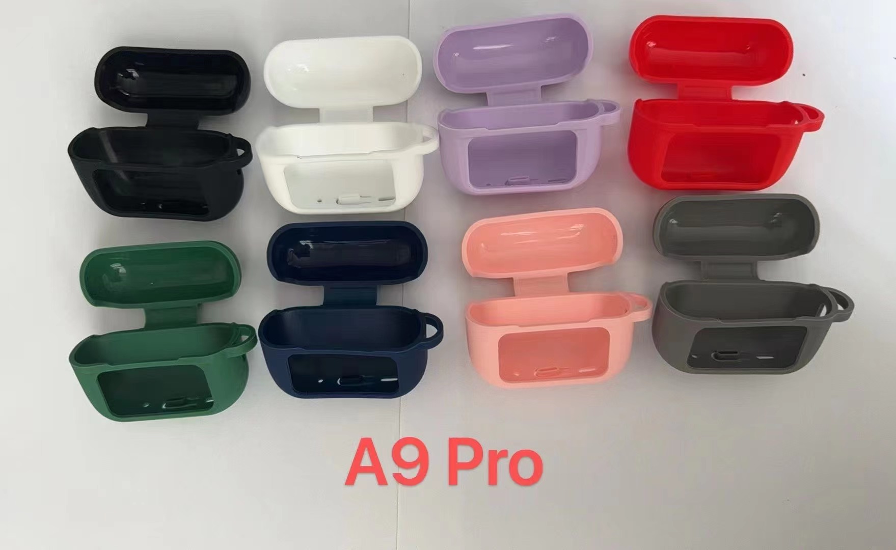 Picture of (Only Cover) A9 Pro Airpods Silicone Cover, Airpods A9 Pro with Touch Screen Display Tws Silicone Case