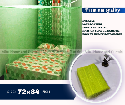 Picture of Floral Magic Mosquito Net 6'*7' feet King size moshari Cream Multicolor