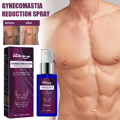 Picture of South Moon Gynecomastia Firming Spray Cellulite Reduction Muscle Accelerating Hardening Spray Tighten Chest Muscle Fitness- 30ml