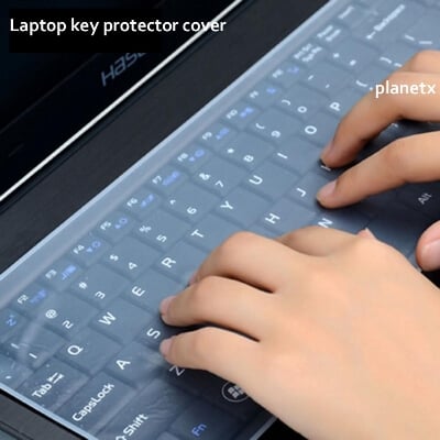 Picture of Universal Clear Computer Keyboard Protective Film Protector Cover Skin for 14/15inch Laptop Notebook Anti-dust Waterproof-Transparent