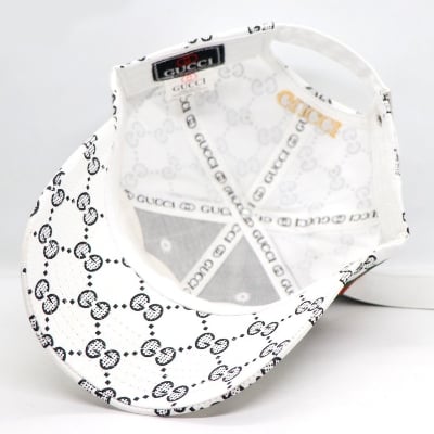 Picture of New Styles White Embroidery logo Cotton Visor Cap