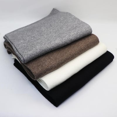 Picture of Men's Winter Scarf, Warm Cashmere Feel Striped Tartan Plaid Tassel Soft Long Fashion Neck Scarves muffler