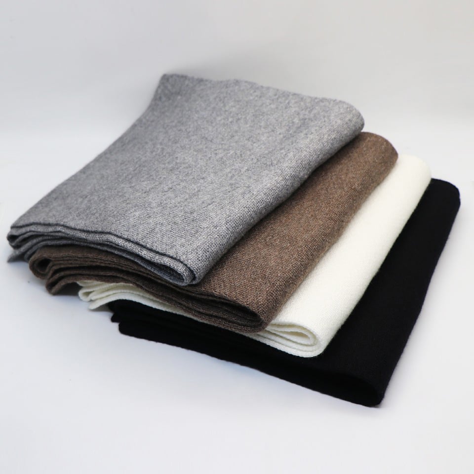 Picture of Men's Winter Scarf, Warm Cashmere Feel Striped Tartan Plaid Tassel Soft Long Fashion Neck Scarves muffler