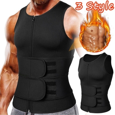 Picture of Waist Trainer Slim Corset Back Waist Support Belt Men Back Brace Belt Fajas Lumbares Ortopedicas Protection Spine Support Vest