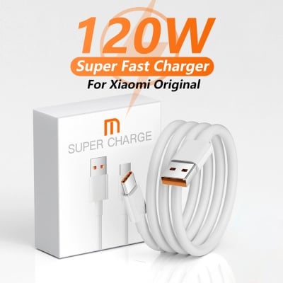 Picture of For Mi Xiaomi Original 120W Xiaomi Cable Charger 120W Hypercharge USB Type C Fast Charging Cable for Xiaomi 17 15 14 13 12 14t 13t 12t 12s Pro Lite Redmi Note K80 K70 K60 11 11s Plus Poco X6 X5