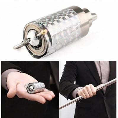 Picture of Magic Pocket Staff Adjustable Magic Telescopic Stick for Professional Magician Stage Close-up Magic Trick Accessories - magic stick