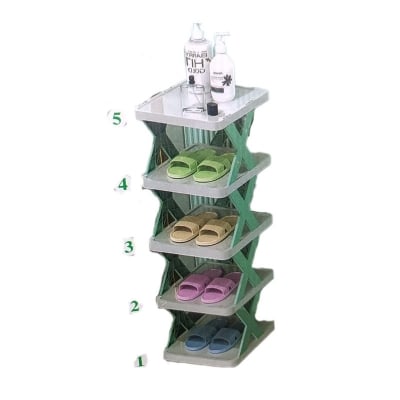 Picture of Shoe Rack 5 layer china (Strong & Smart shoe rack) - Dark Brown