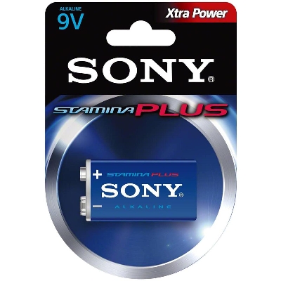 Picture of 9V Alkaline Battery Sony 9V Alkaline 1PCS Multicolor