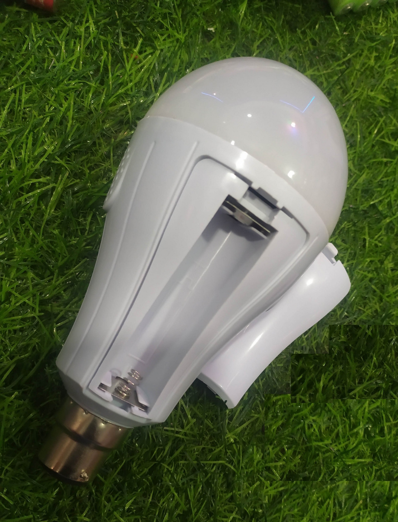 Picture of AC/DC Rechargeable LED Light Rechargeable Emergency Energy Saving LED Bulb White