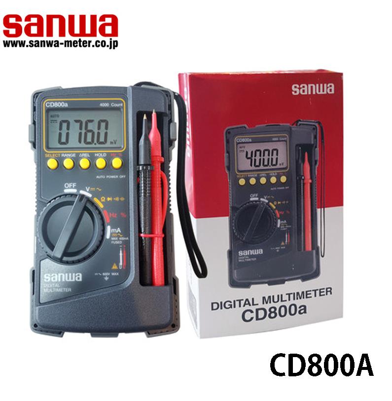 Picture of Sanwa CD800A Digital Multimeter Black