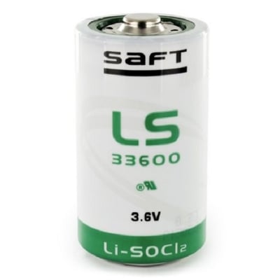 Picture of SAFT LS33600 D Size 3.6V Lithium Thionyl Chloride Battery 1PCS Multicolor