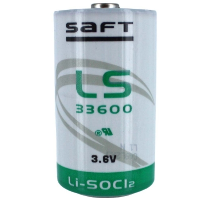 Picture of SAFT LS33600 D Size 3.6V Lithium Thionyl Chloride Battery 1PCS Multicolor