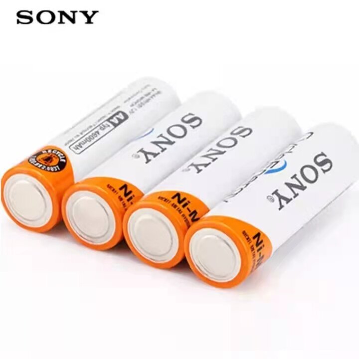 Picture of SONY AA 1.2V 600mAh Rechargeable Battery 4pcs Multicolor