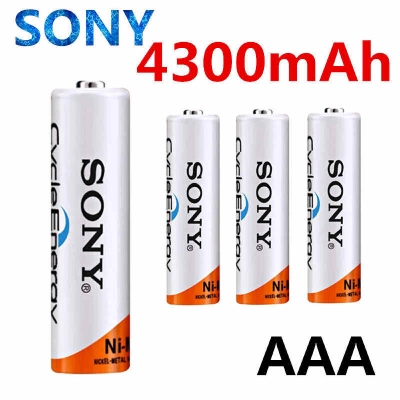 Picture of SONY AAA 1.2V 300mAh Rechargeable Battery 4pcs Multicolor