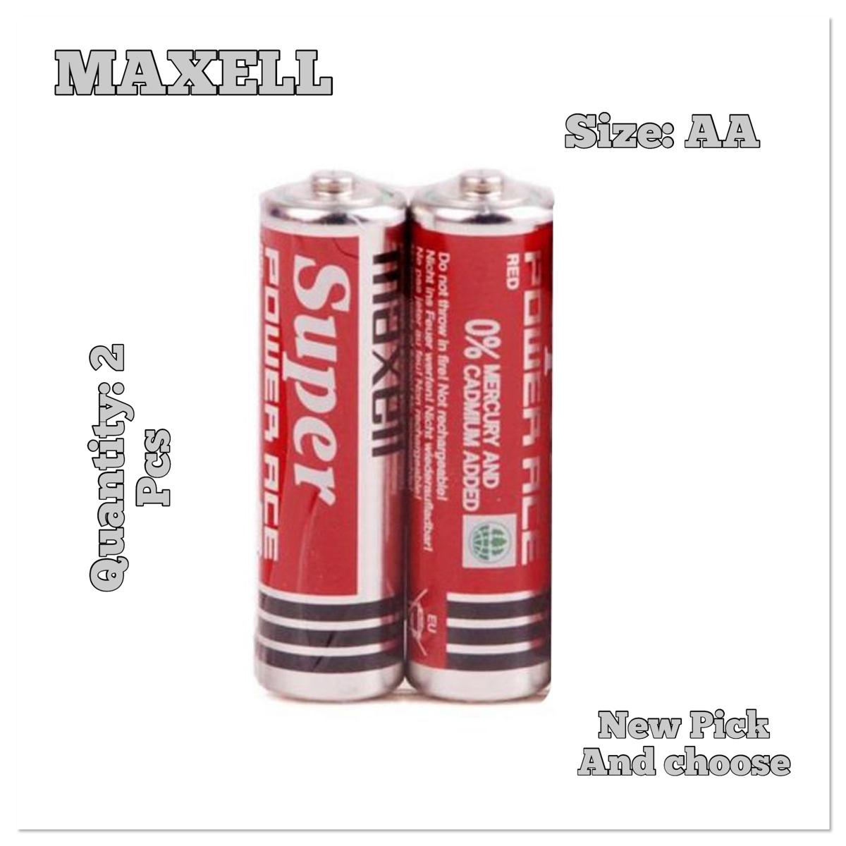 Picture of Super AA Size 1.5volt Batteries 2 pcs Multicolor
