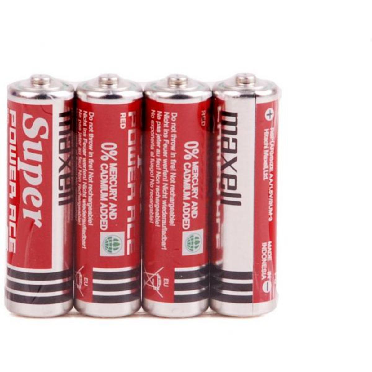 Picture of Super AA Size 1.5volt Batteries 4pcs Multicolor