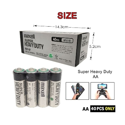 Picture of Super AA Size 1.5volt Batteries 40pcs 1Box Multicolor