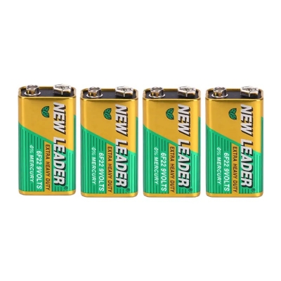 Picture of New Leader 6F22 9V Extra Heavy Duty Battery 4pcs Multicolor