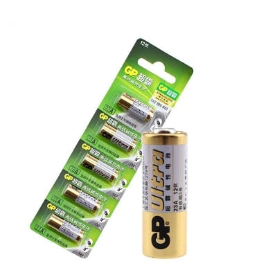 Picture of Wireless Door Bell battery GP 12V 23A  Alkaline Battery Used for Remote Control/doorbell/Alarms/ 5 PCs Multicolor