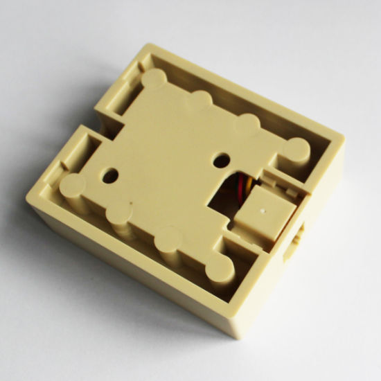 Picture of Rosette Box- (Single Dual Port RJ11 Telephone Wall Jack Telephone Modular Box) 1Pcs Off White