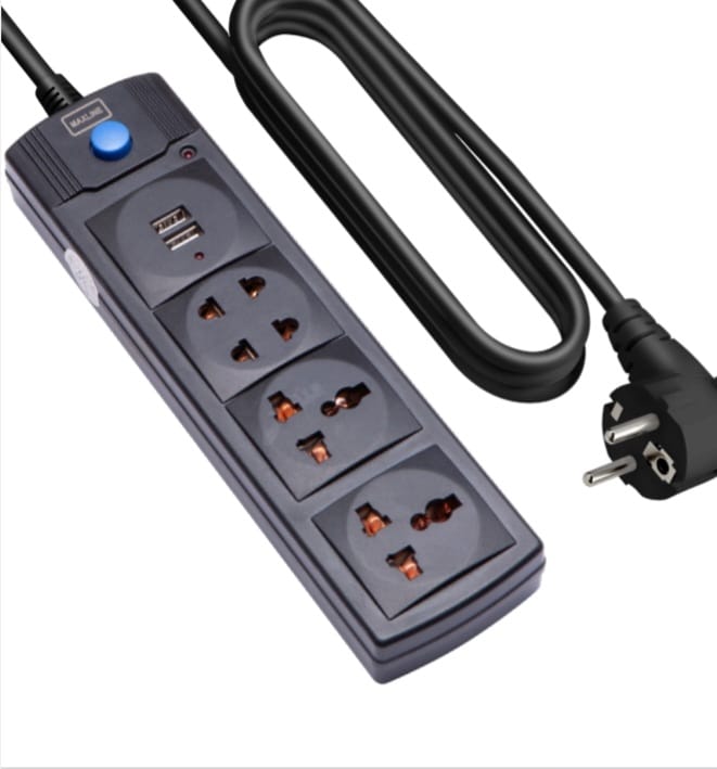 Picture of Maxline ML-USB 212 Multiplug Extention Socket 5 Meters