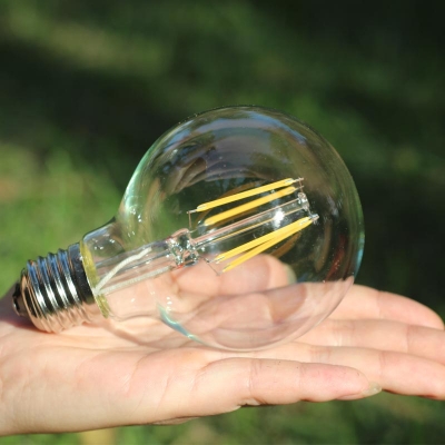 Picture of G80 E27 Edison LED Bulb Vintage Rustic Style 4W Filament Bulb Decor Lamp 4 Watt