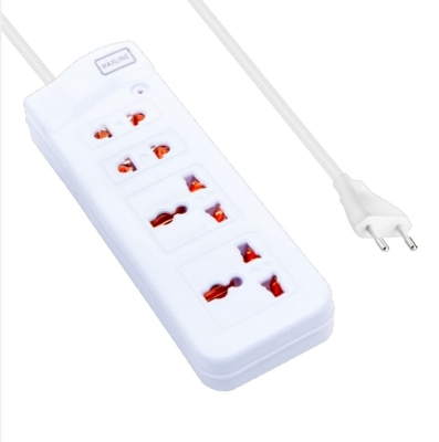 Picture of Multi Plug Maxline ML-017 Multiplug 4 Port Extention Socket 10 Feet Cable