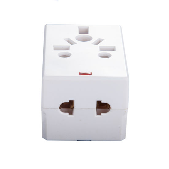 Picture of 13 AMP Multi Socket Plug Adapter 1PCS White