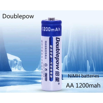 Picture of 1Pcs Doublepow Aa Battery 1.2V 1200Mah Rechargeable Battery - Battery - Rechargeable Battery Blue and white