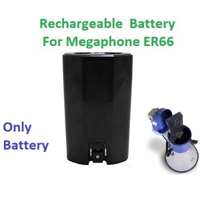 Picture of Rechargeable  Battery For Megaphone ER66 1PCS Black