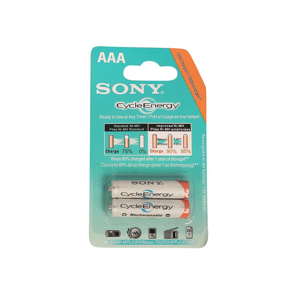 Picture of Doublepow DP-B02- 4 Slot Rechargeable AA- AAA Battery Charger with AA Size 2Piece and AAA Size 2Piece Sony Rechargeable Battery Multicolor