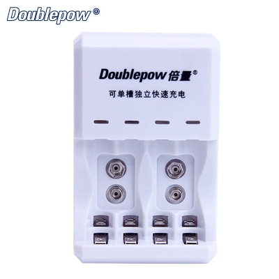 Picture of Doublepow DP-D03 Battery Charger for AA AAA 9V Ni-mh Ni-cd Rechargeable Battery White